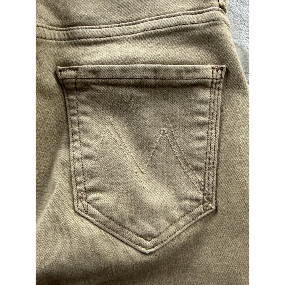 Mother The Weekender Play Date Size 24 Prairie Sand Wide Bottom - Picture 9 of 9